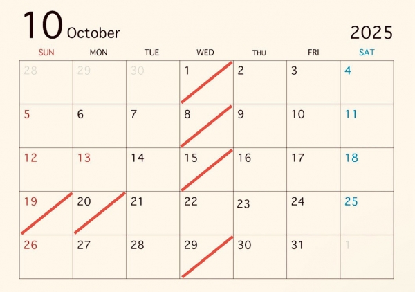 10月